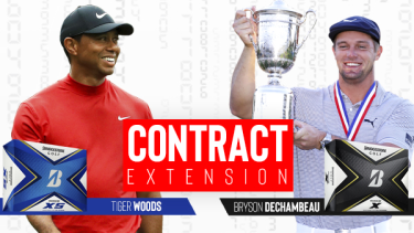 Bridgestone Re-signs Tiger Woods and Bryson DeChambeau to Long-term Contracts Bridgestone Re-signs Tiger Woods and Bryson DeChambeau to Long-term Contracts